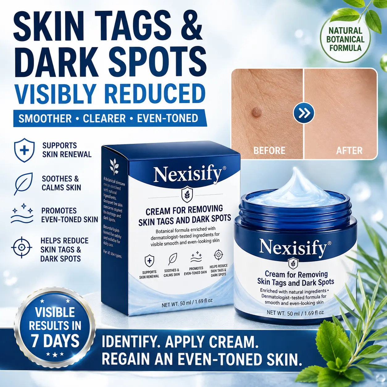 Nexisify® 7-Day Targeted Care for Skin Tags & Dark Spots