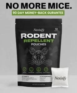 Nexisify™ Natural Rodent Repellent Pouches
