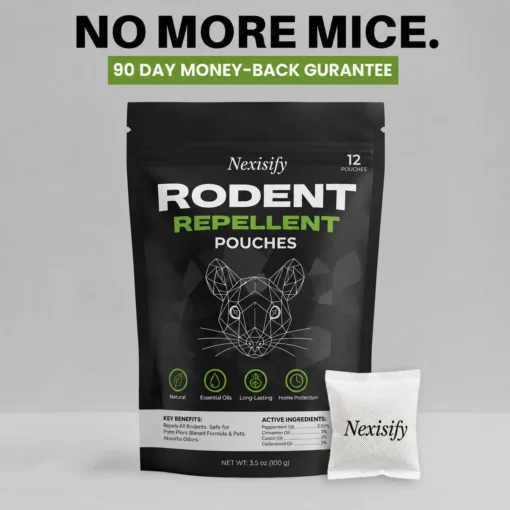 Nexisify™ Natural Rodent Repellent Pouches