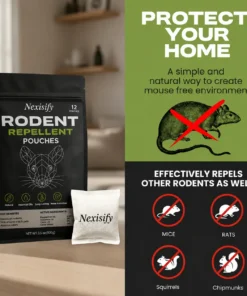 Nexisify™ Natural Rodent Repellent Pouches