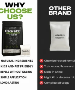 Nexisify™ Natural Rodent Repellent Pouches