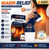 Nexisify® WARM RELIEF 3-in-1 Warming Massage Gel + 360° Roller